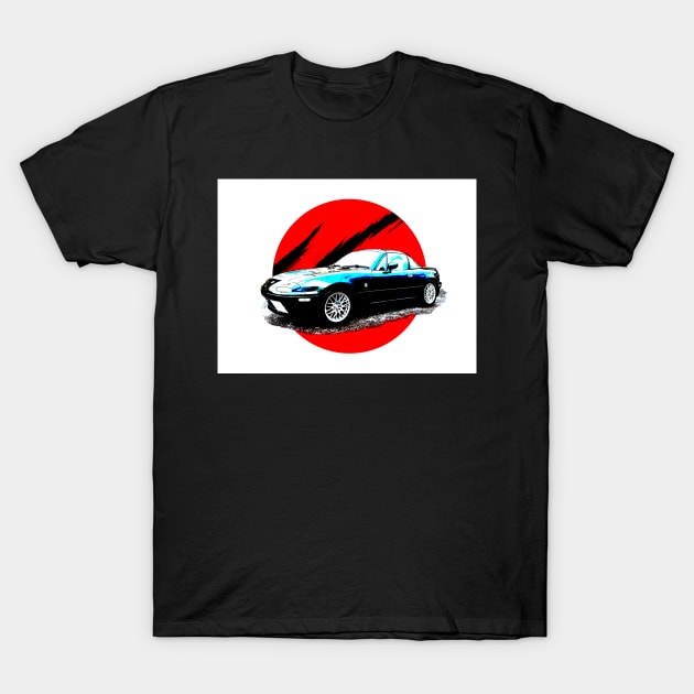 MX-5 T-Shirt by Reg-K-Atkinson